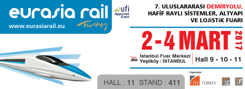 Eurasia Rail 2017 Fuarındayız 2 Eurasia Rail 2017 Fuari